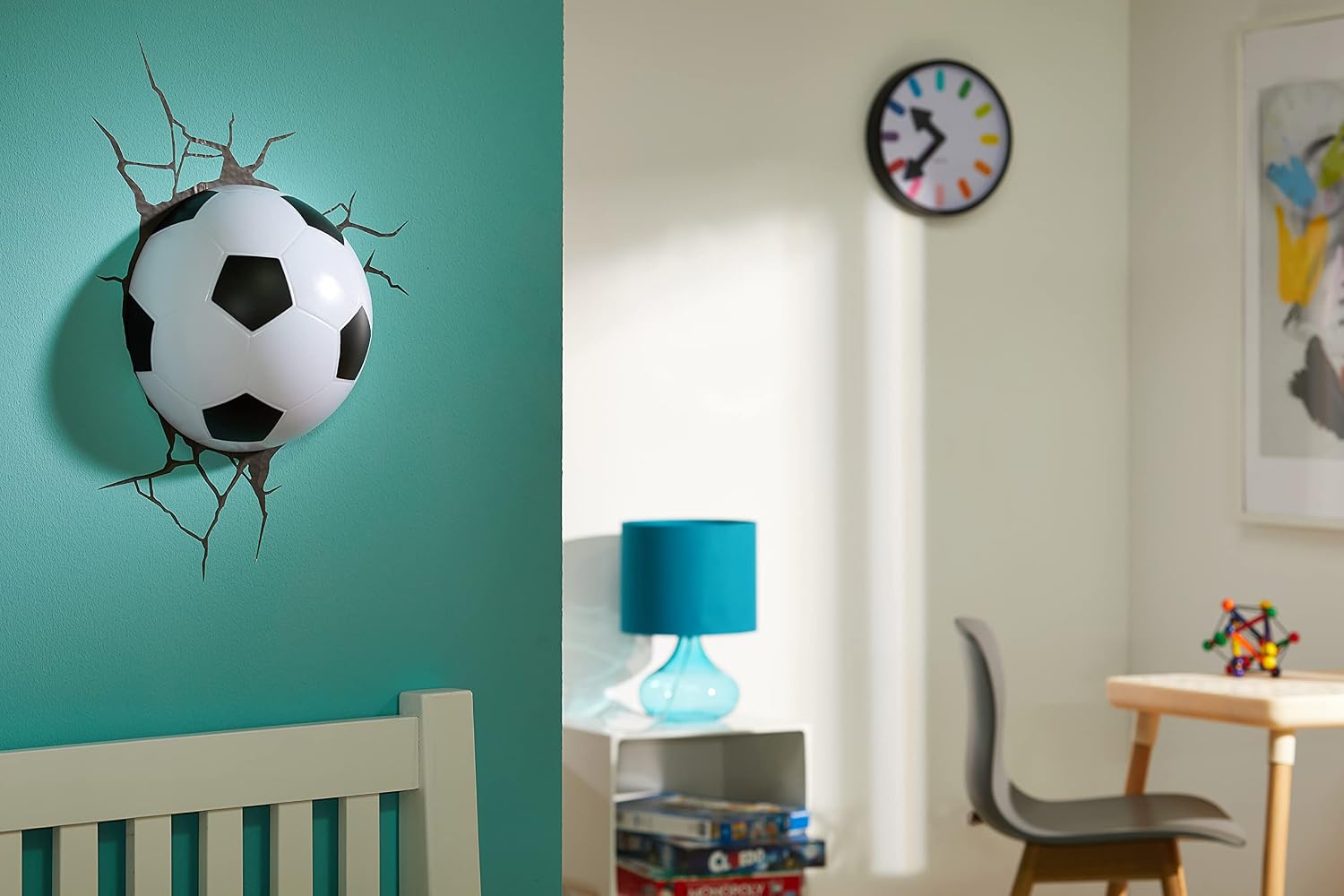 3DLightFX Sports Soccer Ball 3D Deco Light
