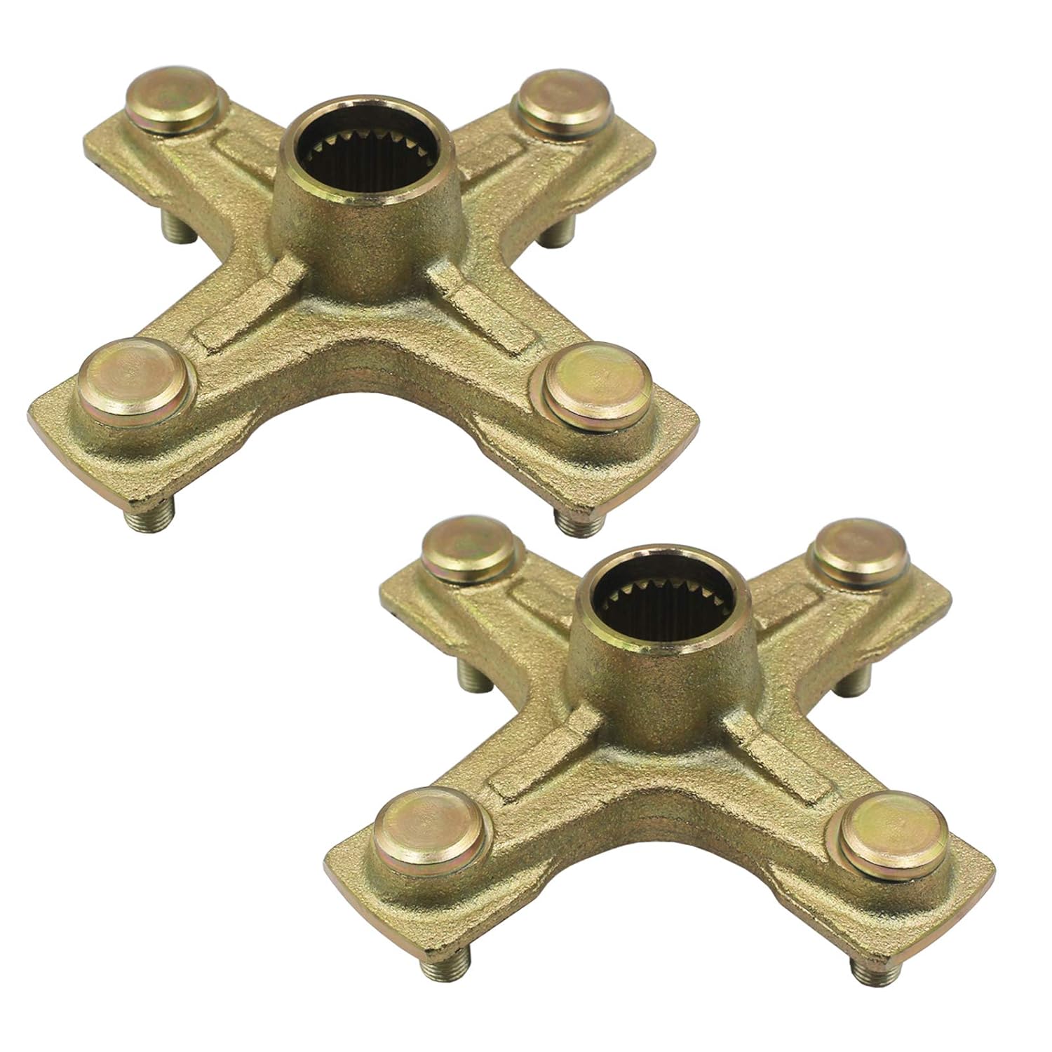 Pair Rear Axle Wheel Hub for Yamaha YFZ450X Warrior 350 Raptor 125 Banshee YFZ350 Raptor 660R 700R - Rear Left & Right Wheel hub