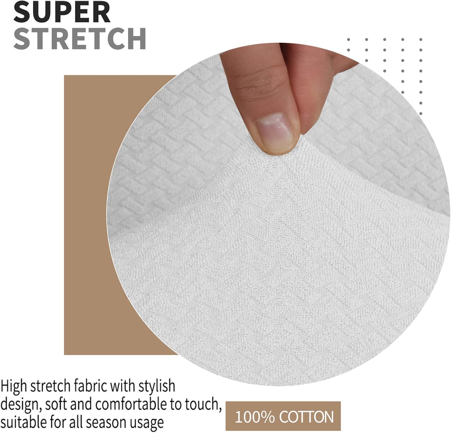 Recliner Sofa Slipcover Stretch - Furniture Protector Covers for 1 2 3 Seater Couch - Armchair Slipcover for Reclining Chairs