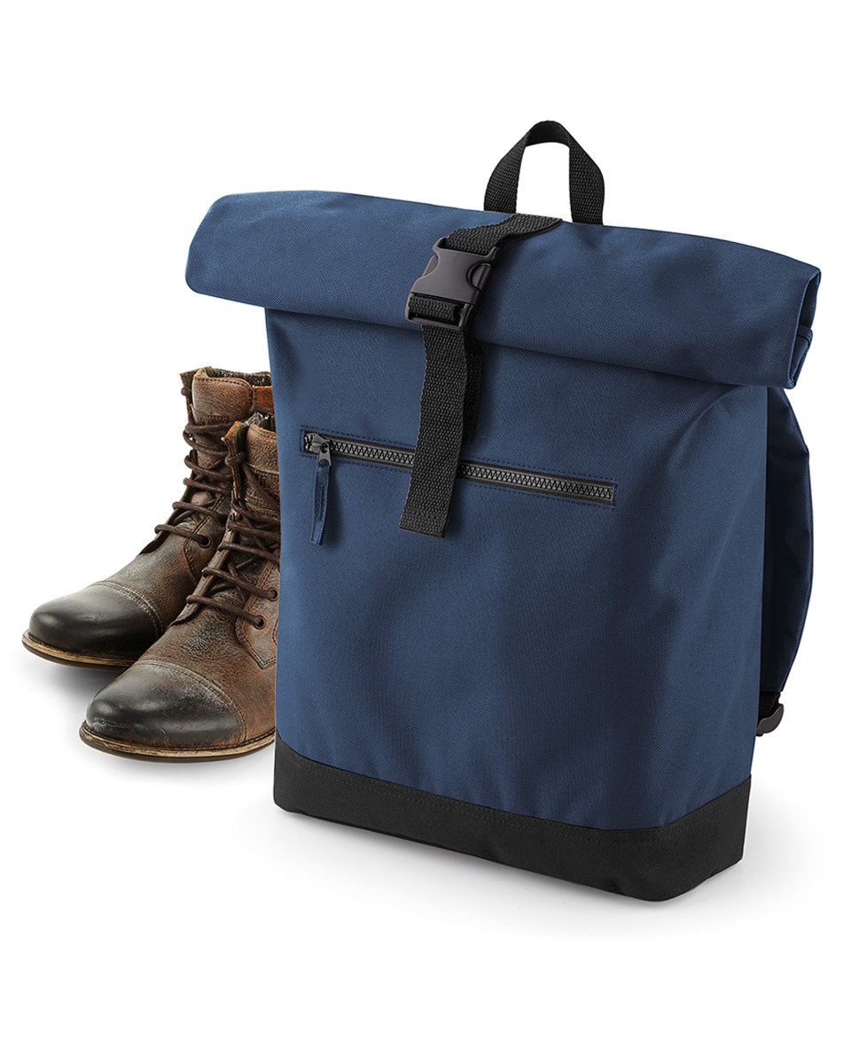 Bagbase roll-top zaino Blu French Navy