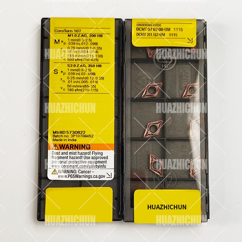 DCMT 070208-UM 1115 General Turning Inserts