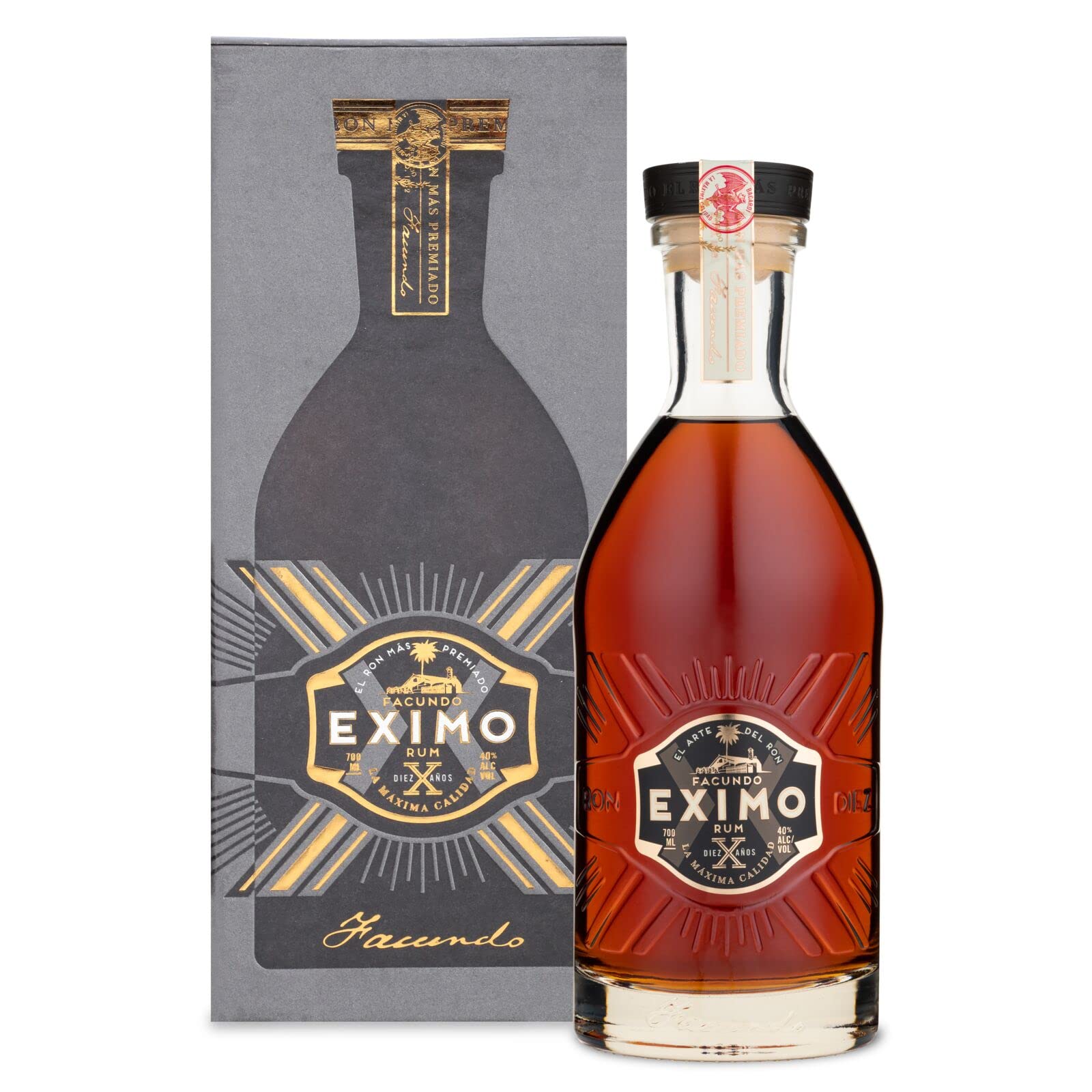 Bacardi Dark Facundo Eximo 10 Year Old Rum