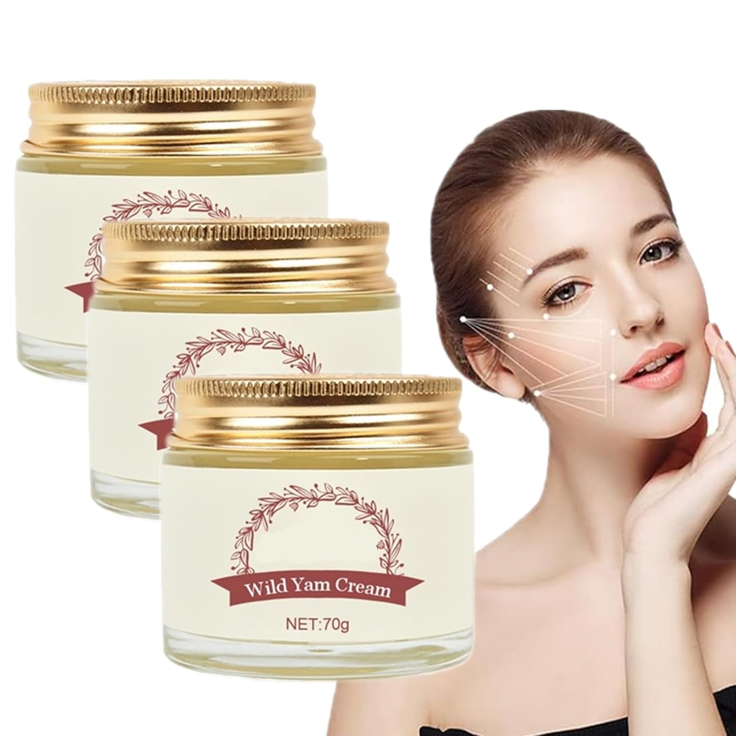 Wild Yam Cream, Annas Wild Yam Cream Organic for Women