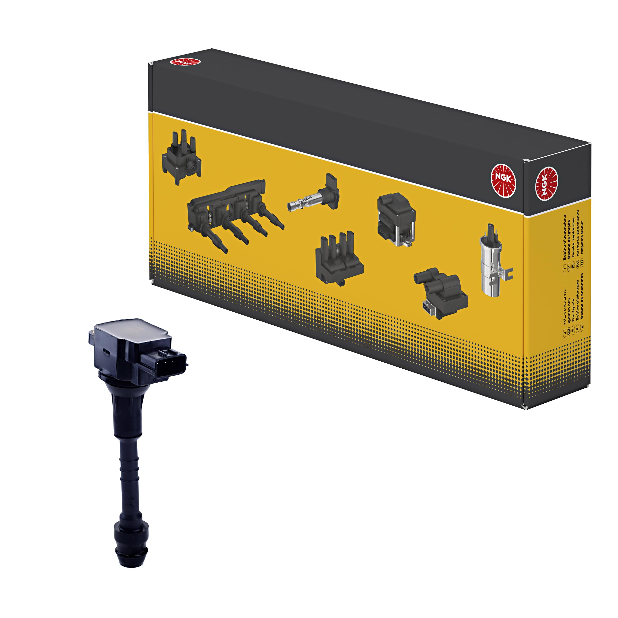 Bobina de encendido NGK | U5036, 48139