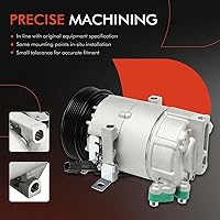 Vista 5 de A-Premium Compresor A/C con Embrague Compatible con Hyundai Elantra 1.8L 2011, con Control Automático de Temperatura