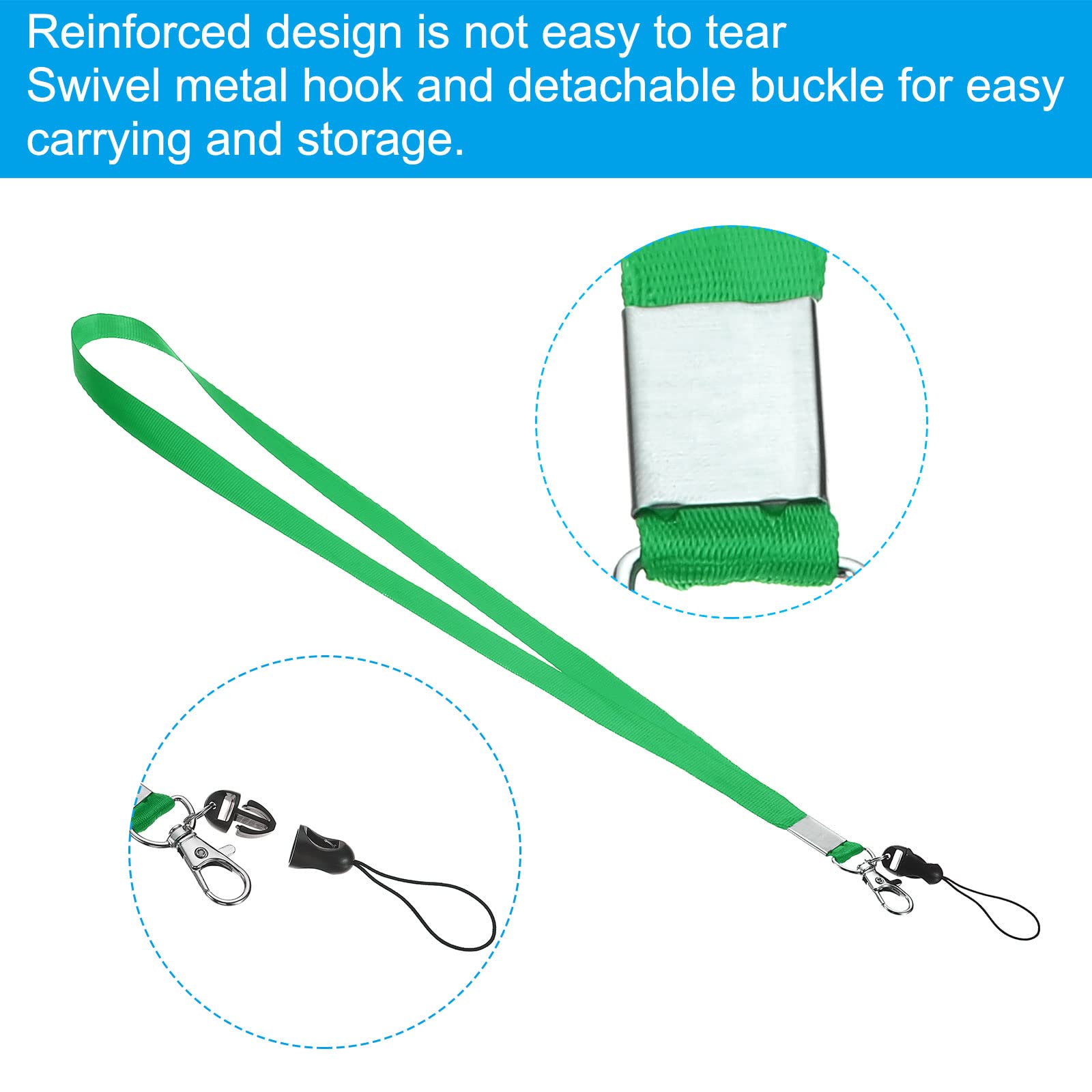 PATIKIL 17" Neck Lanyards - Image 3