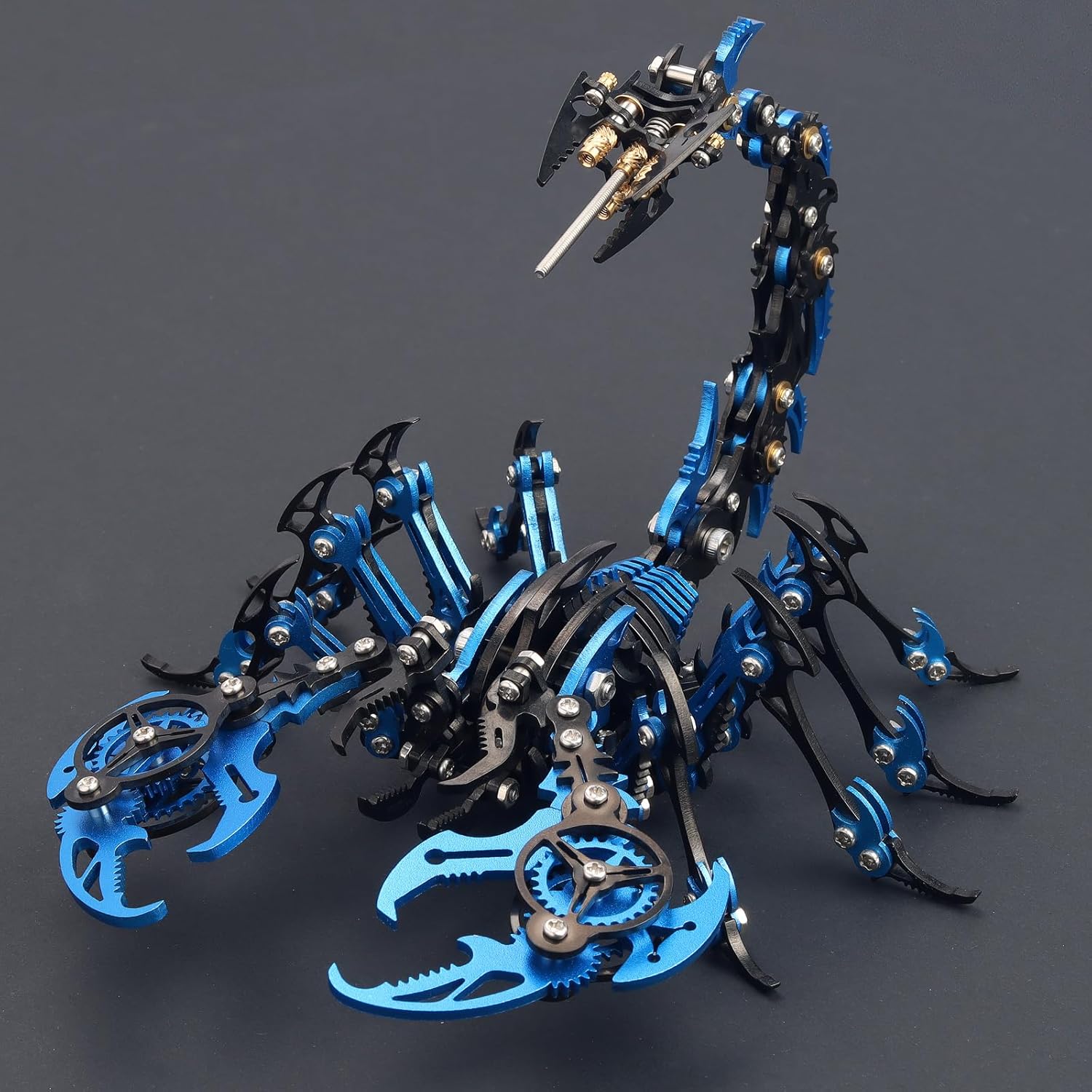 3D Metal Puzzles for Adults, Scorpion 3D Metal Model Kits to Build DIY Colorful 3D Puzzle Ornaments for Adults,Teens Birthday Christmas