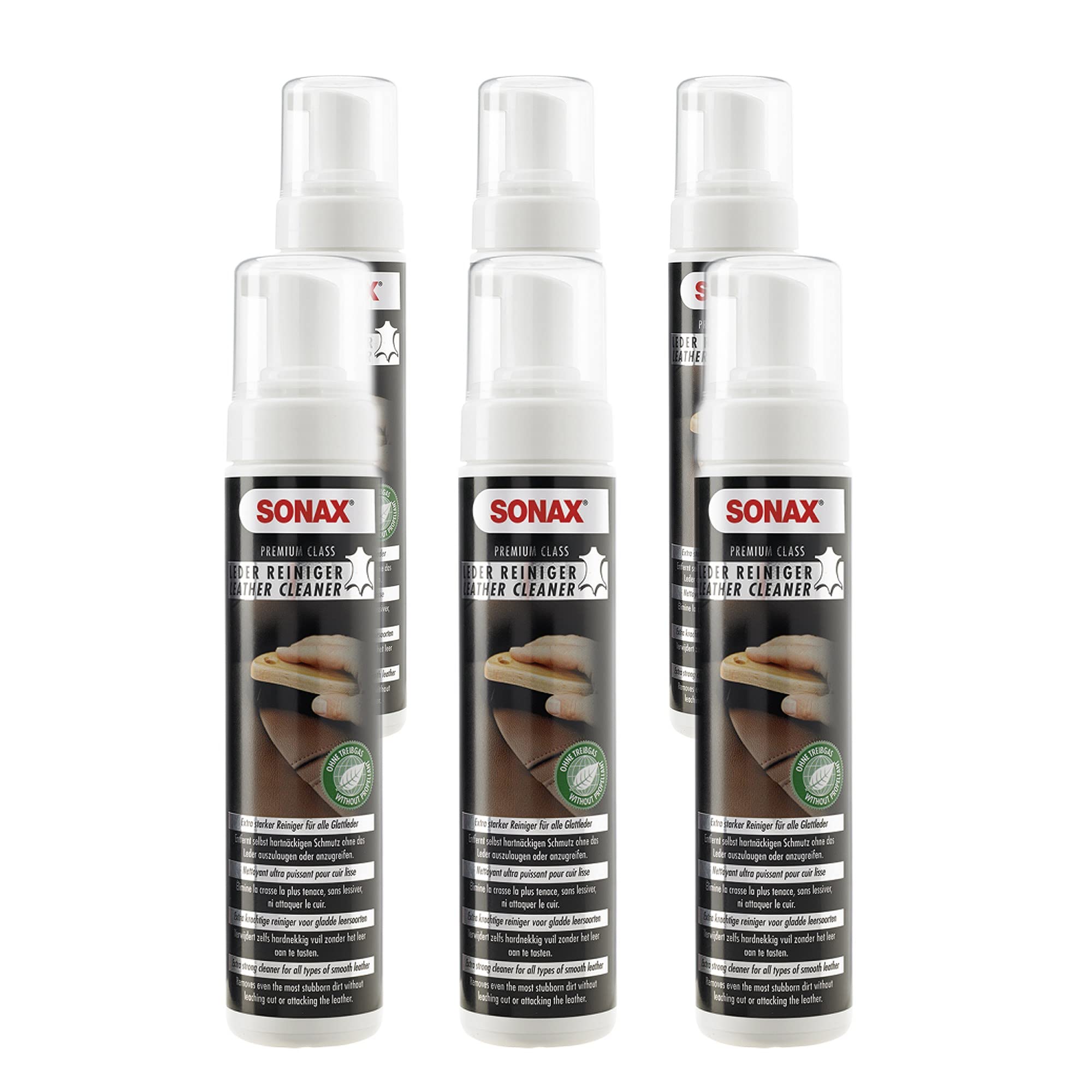 SONAX 6X 02811410 PremiumClass LederReiniger 250ml