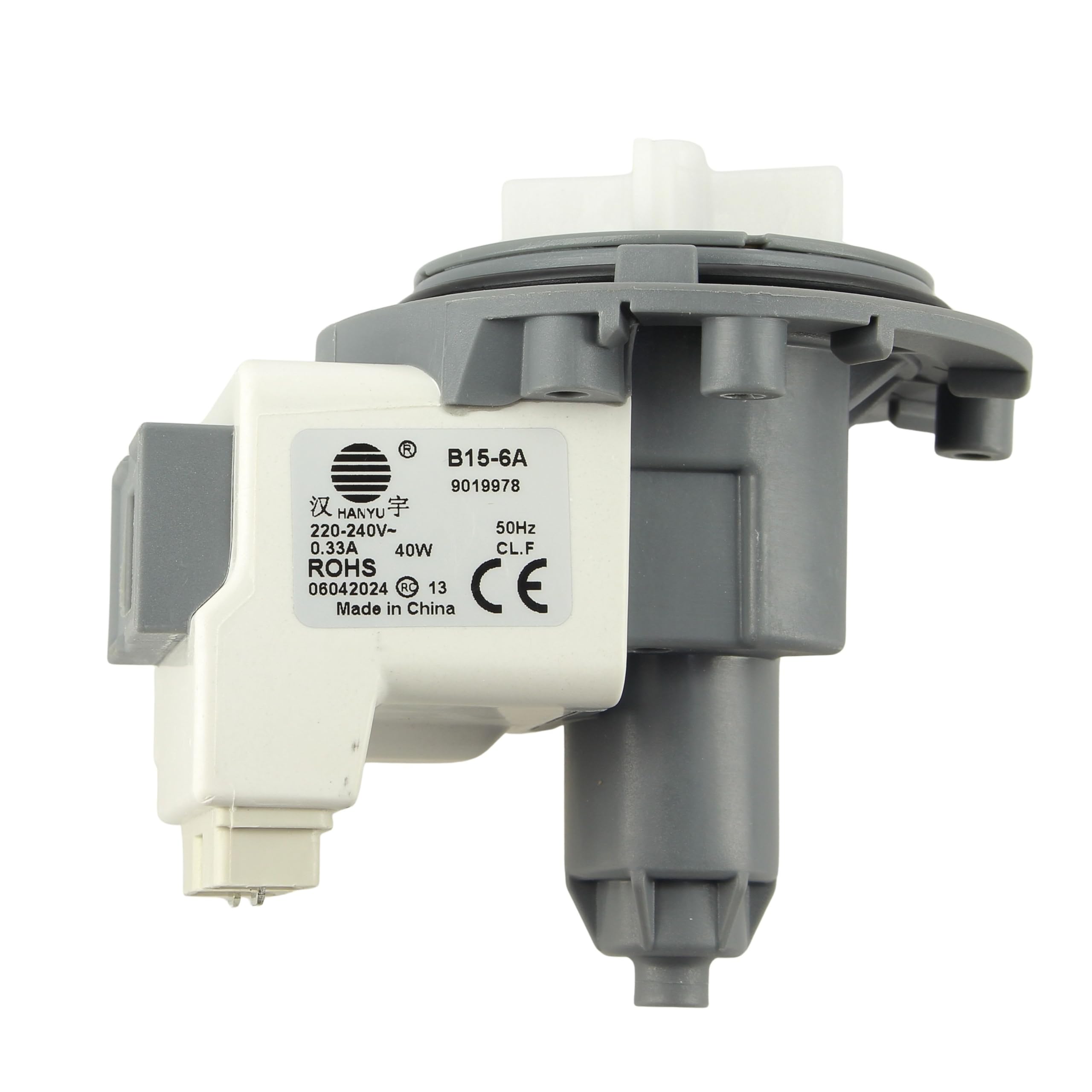 Pompe de vidange M231 RC0086 Whirlpool 480181701068 moteur robuste