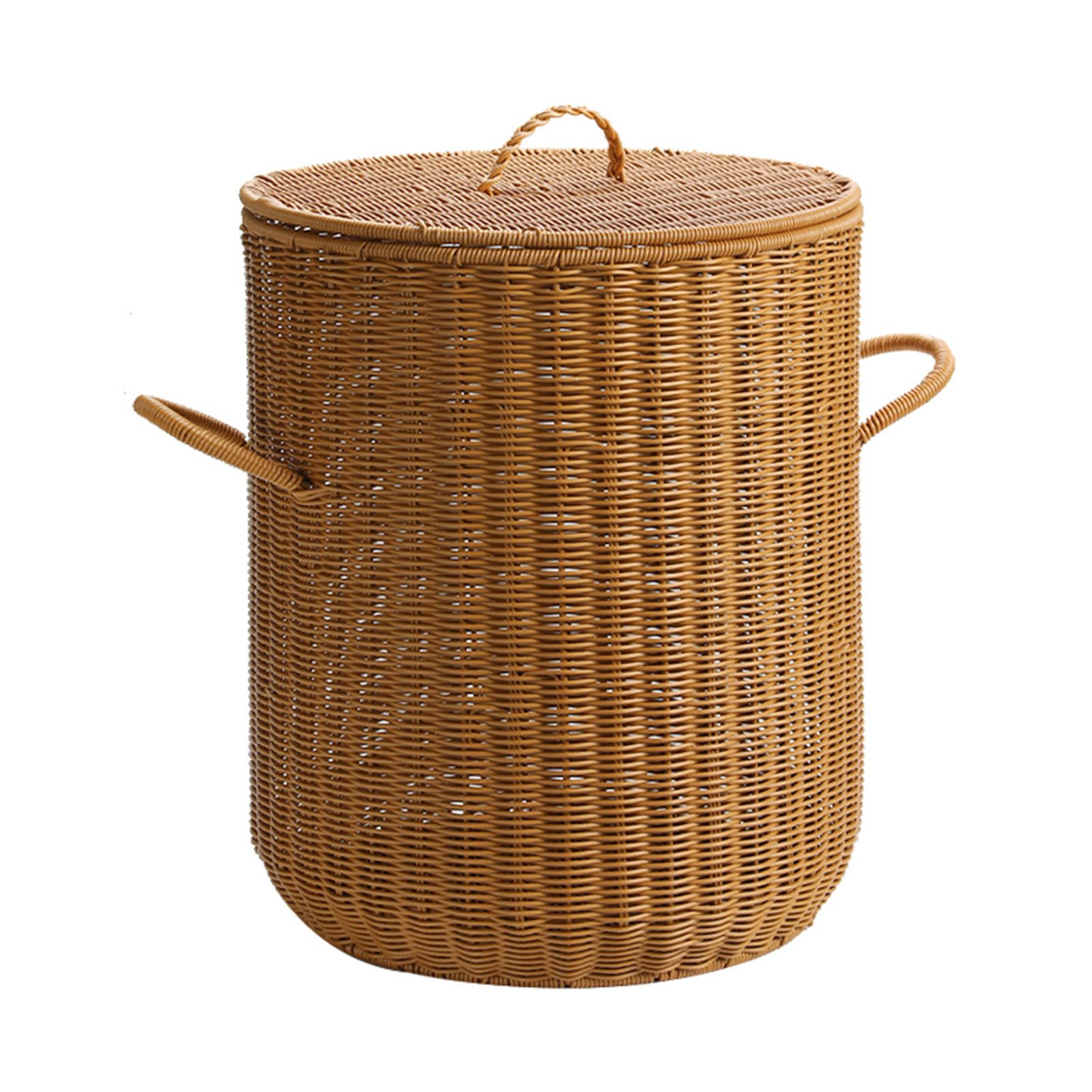 Large Capacity Dirty Clothes Basket, Put Toys Dirty Clothes Storage Basket, Household Rattan Bathroom Bathroom Laundry Basket, Sundry Storage Bucket