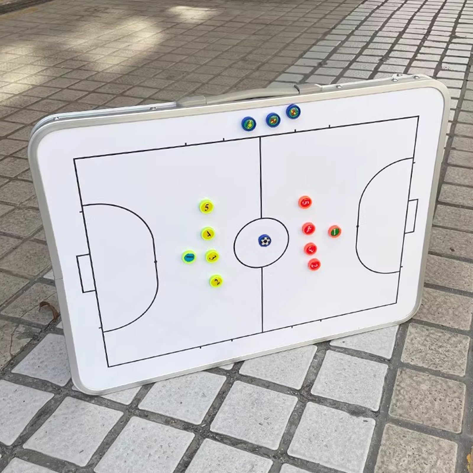 Pizarra Plegable para Entrenadores de Fútbol Sala