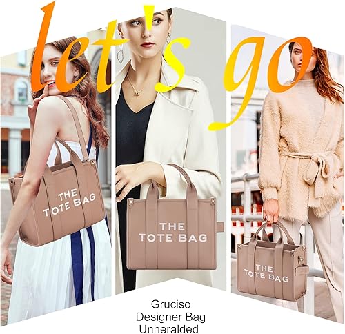 Miniatura 7 de The Leather Tote Bag For Women, Womens Tote Bags with zipper,Can shouldercrossbody,Handbag