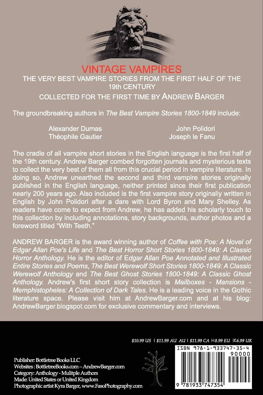 The Best Vampire Stories 1800-1849: A Classic Vampire Anthology