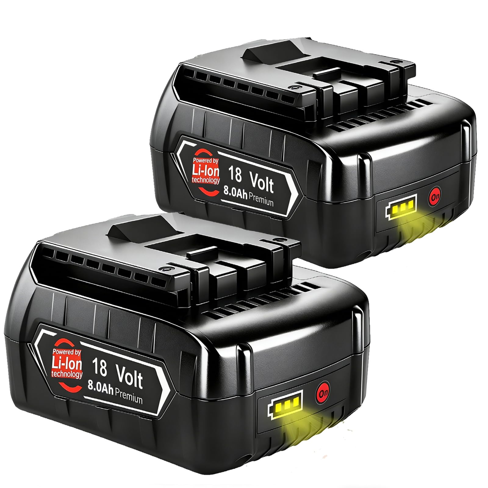 Verbesserter V8 8.0Ah/8000mAh SV10 Akku 215681 Ersatz kompatibel für Dyson V8 Animal/Absolute/Motorhead/Fluffy/SV10 für Dyson Akku Handstaubsauger Li-Ion 967834 05