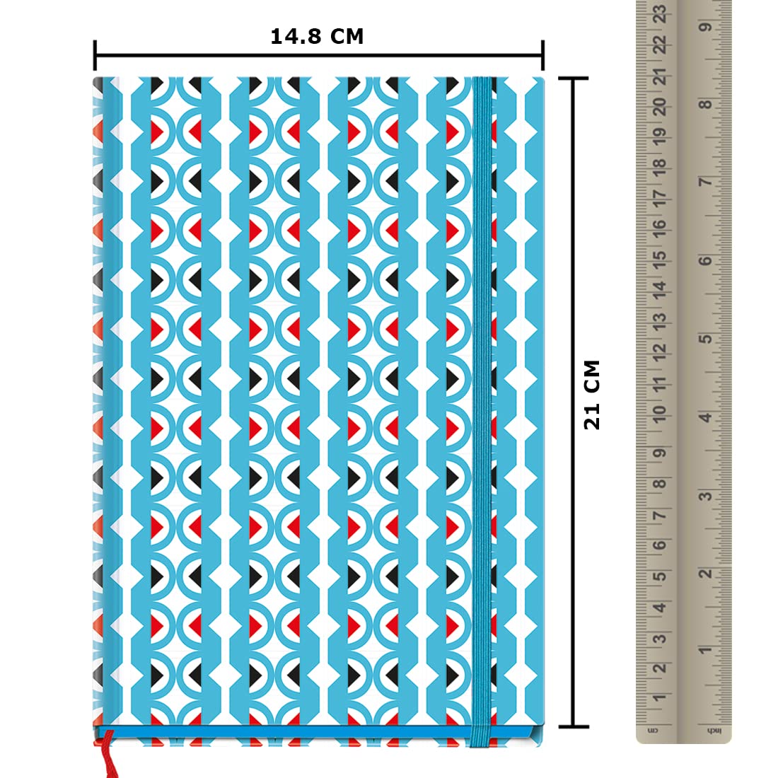 Navneet Youva My Notes (Case Bound) Colour Edge | Single Line (A5 Size) | 192 Pages | Pack of 2, Multicolour, (23814-3)      Unknown Binding