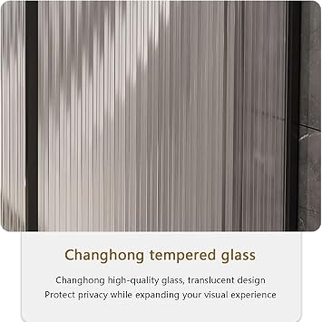Wall-Mounted Urinal Partition Tempered Glass Panel Urinal Baffle Partitions with Stainless Steel Wall-Mounted Screen Toilet Partition Wall-Mounted Men Urinal Screen,A,5PCS [Energy Class A]