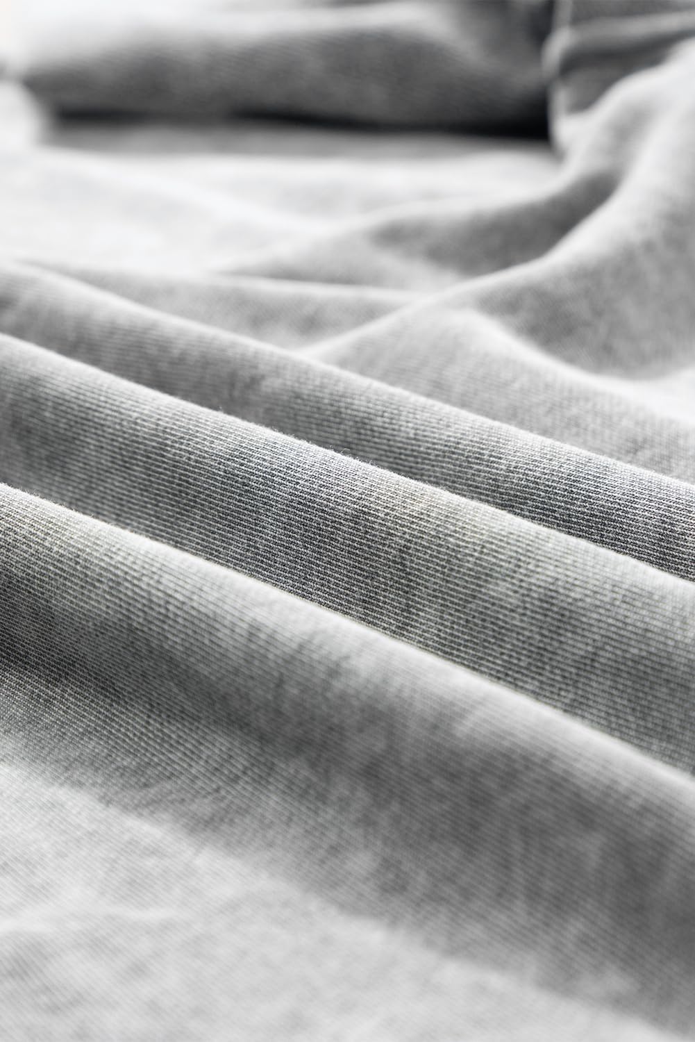 KevaMolly Womens Oversized Tshirts Tops Short Sleeve Mineral Wash Exposed Seam Drop Shoulder Tee Casual Solid Tshirt - Image 5