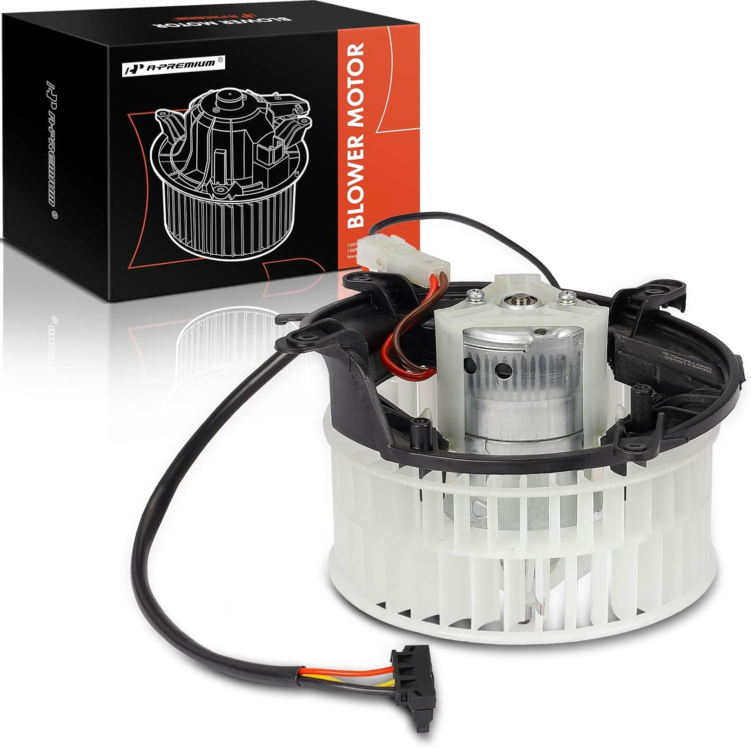 A-Premium Front HVAC Heater Blower Motor Compatible with Mercedes-Benz E320 1996-2003, E430/E55 AMG 1998-2002, E300 1996-1999, E420 1997-1998