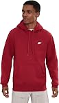 Nike Mens Club Pullover Fleece HoodieHooded Sweatshirt