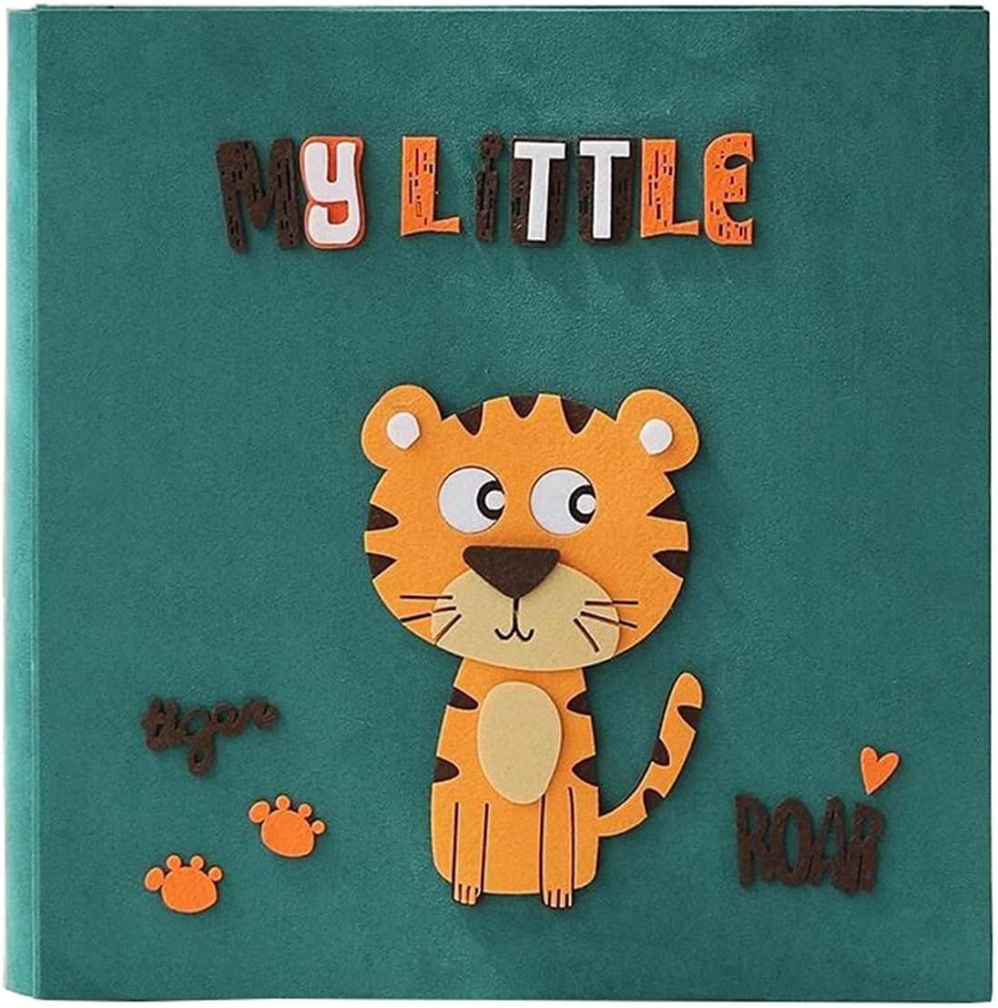 Baby Growth Commemorative Album 6-Inch 7-Inch Large Capacity Thickened Album Interstitial Children's Album Book Album(Color:A)