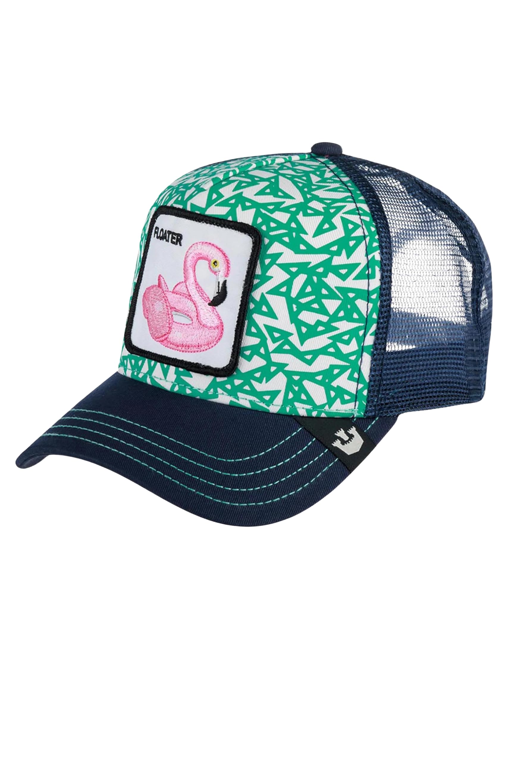 Goorin Bros Flamenco-Kappe "The Floater", Synthetik, blau, Einheitsgröße