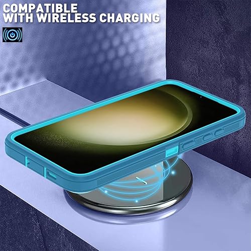 Miniatura 10 de FOGEEK Case for Samsung Galaxy S24 Ultra (2024), 3-Layer Super Full Heavy Duty Rugged Case Belt Clip Holster Kickstand Protective Case Cover (Black