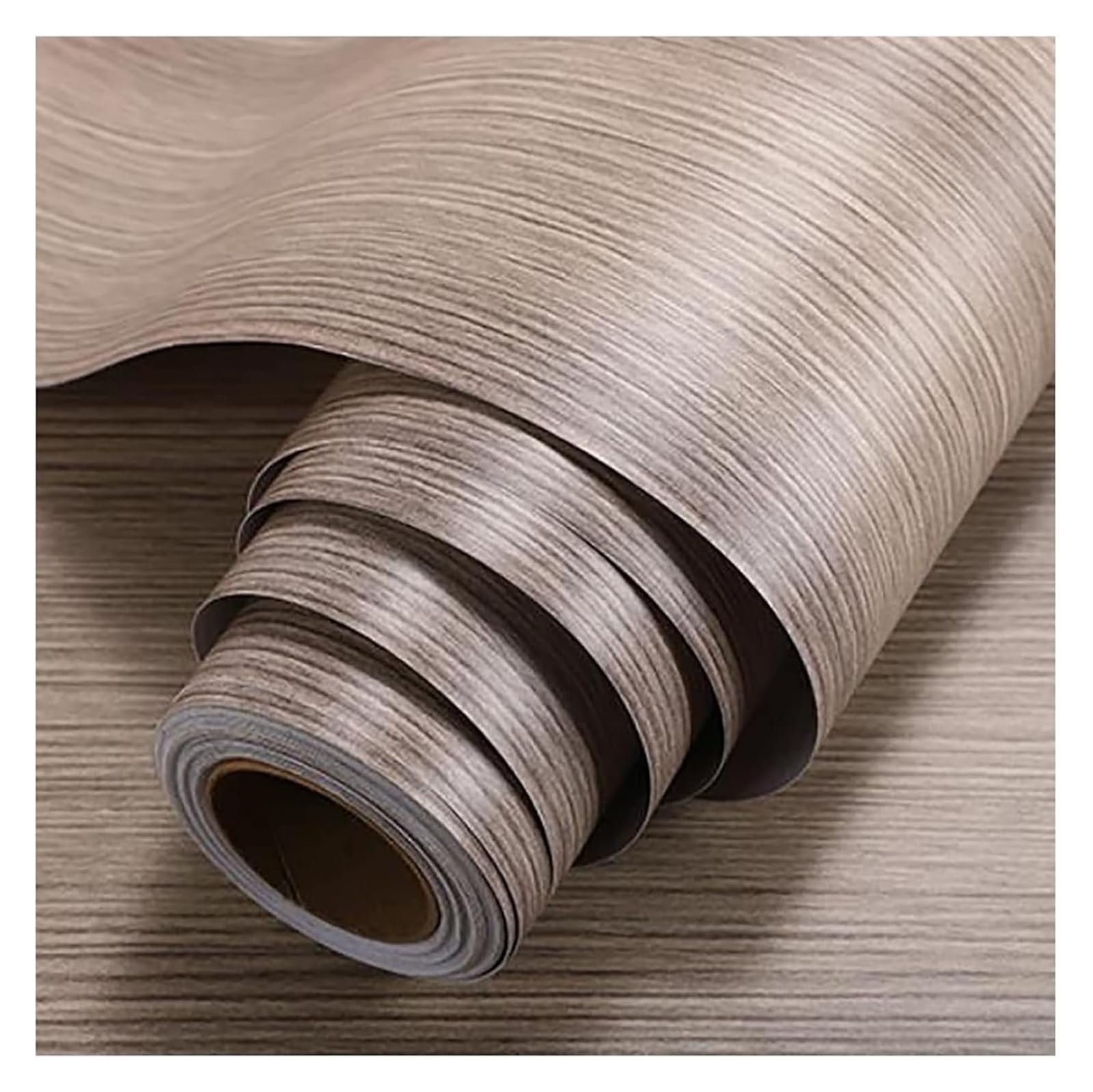 Cvhfhjtg Grijs Self Adhesive Wallpaper, Self-Adhesive Grey Peel And Stick Wallpaper Textured Removable Thicken Paper(118.11X31.5in)