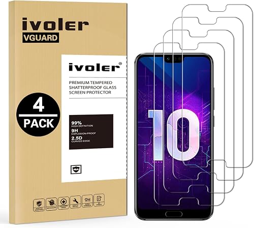 iVoler Pack  Pellicola Vetro Temperato per Huawei Honor  Garanzia Vita   Pellicola Protettiva  Protezione per Schermo