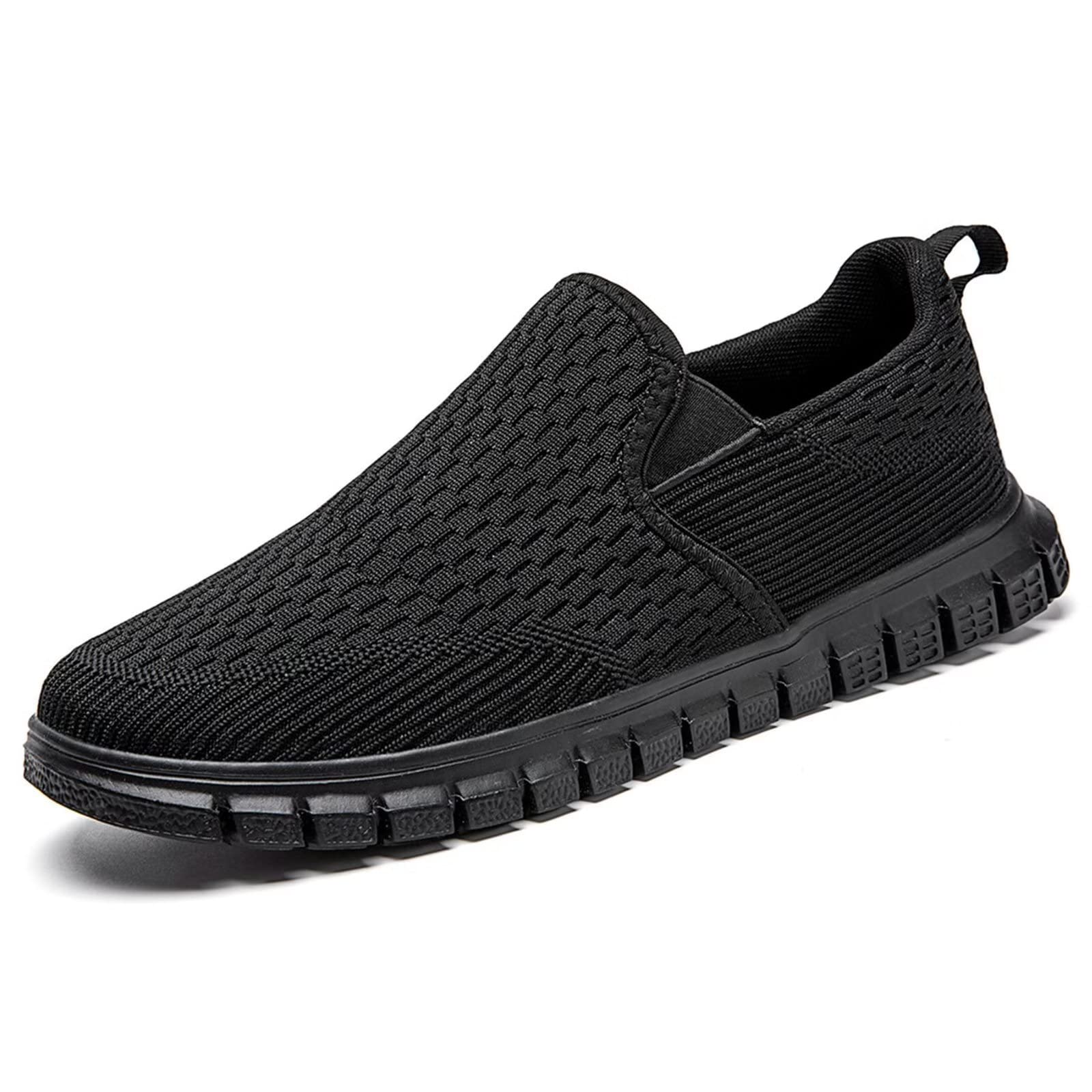Oltyutc Mocassini da Uomo Slip on Sneaker Casual Scarpe da Running Corsa Scarpe Antinfortunistica Leggera Fitness Traspirante Camminata
