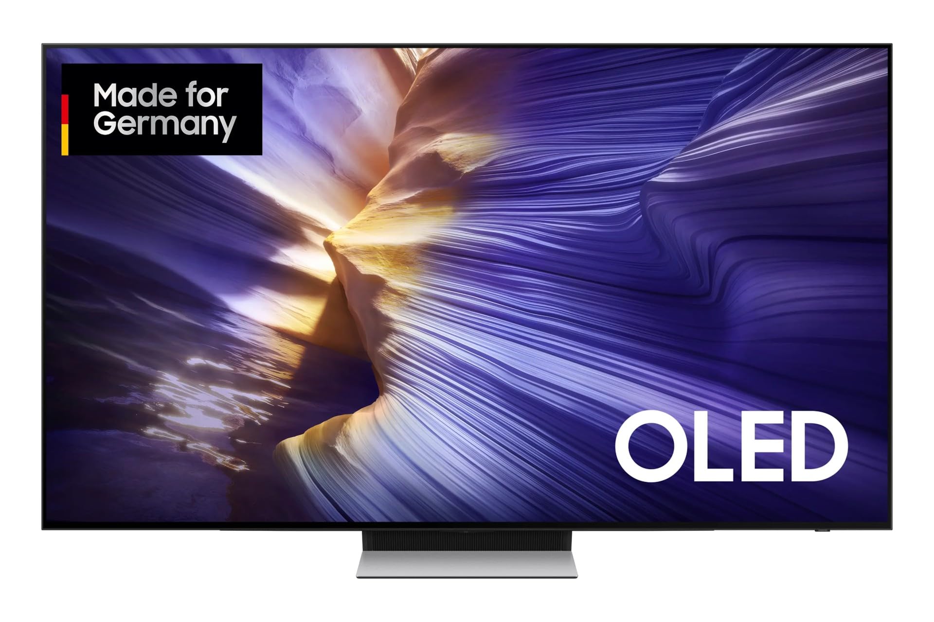 Samsung OLED 4K S90F Téléviseur 55" UHD, processeur NQ4 AI Gen3, OLED HDR+, Mise à l'échelle 4K Pro, Dolby Atmos, hub de Jeu, Motion Xcelerator 144Hz, Samsung Vis... [version Allemande]