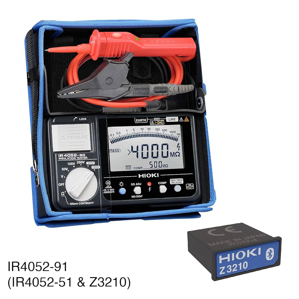 契約済みHIOKI (日置電機) 絶縁抵抗計 IR4031 Amazon.co.jp: HIOKI (日置電機) IR4052-91 絶縁抵抗計