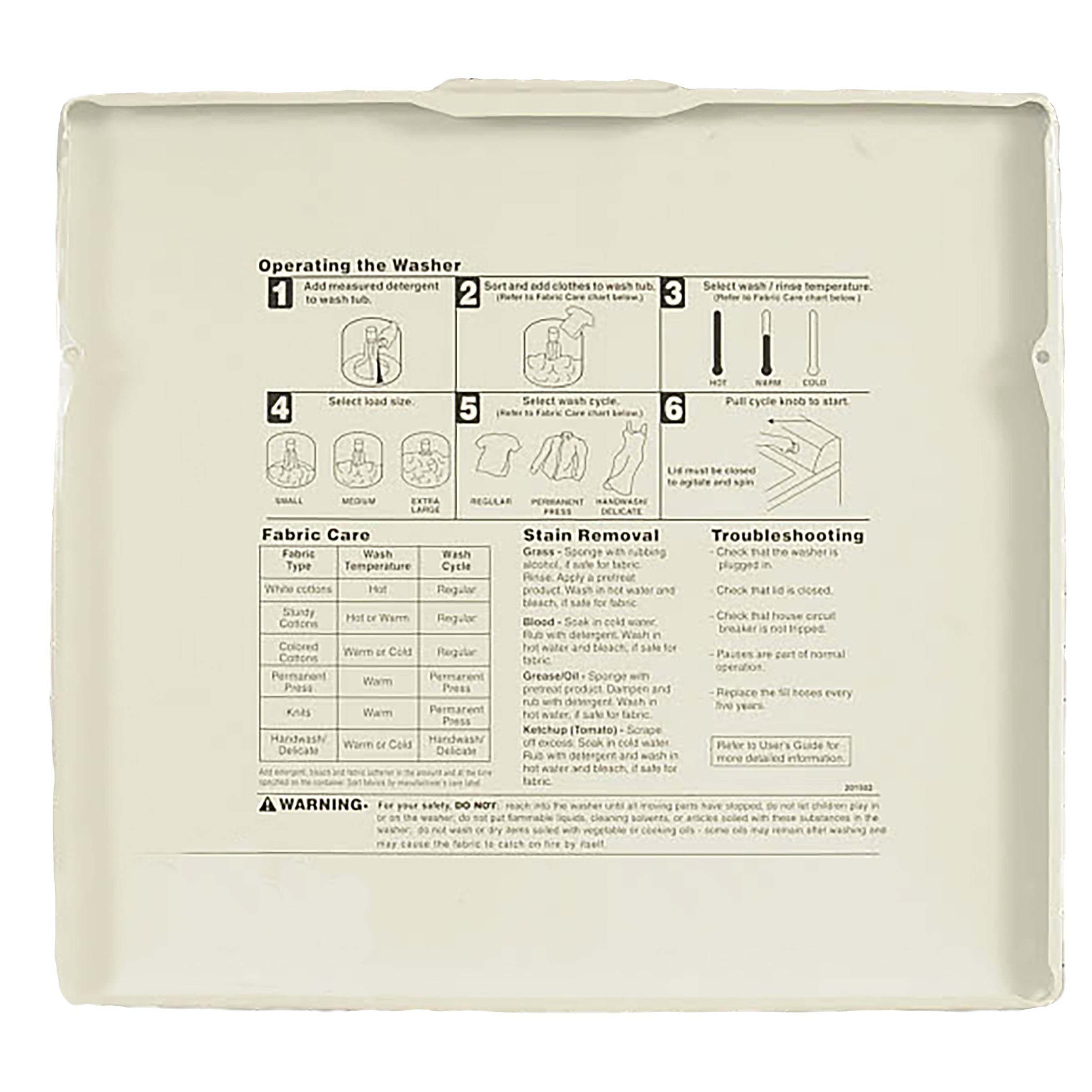 203504 - Speed Queen Lid Lock | Parts Dr