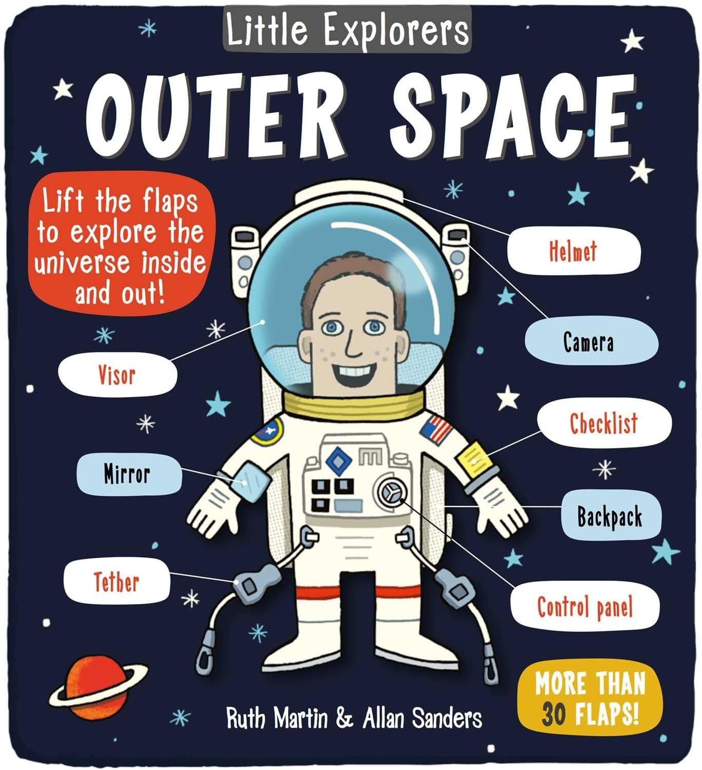 Little Explorers: Outer Space Hardcover – Lift the flap, 5 April 2016