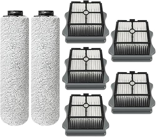 Vista 8 de McbeAn One S3 - Lavadora inalámbrica para suelos húmedos y secos, cepillo de rodillo suave, filtro Hepa, accesorios de repuesto, compatible