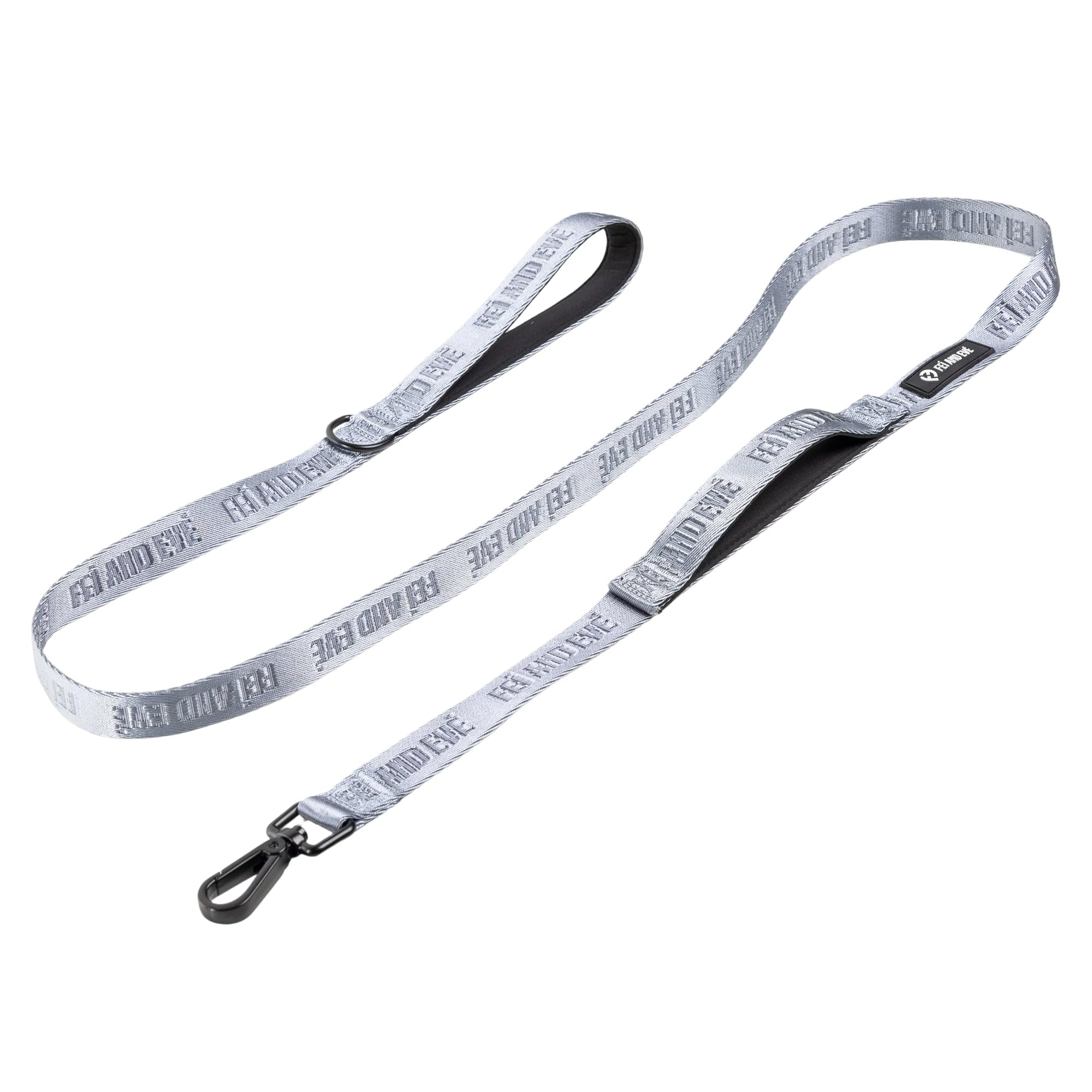 Fei & Eve Premium Dual Handle Dog Leash, Padded Handles, Traffic Handle