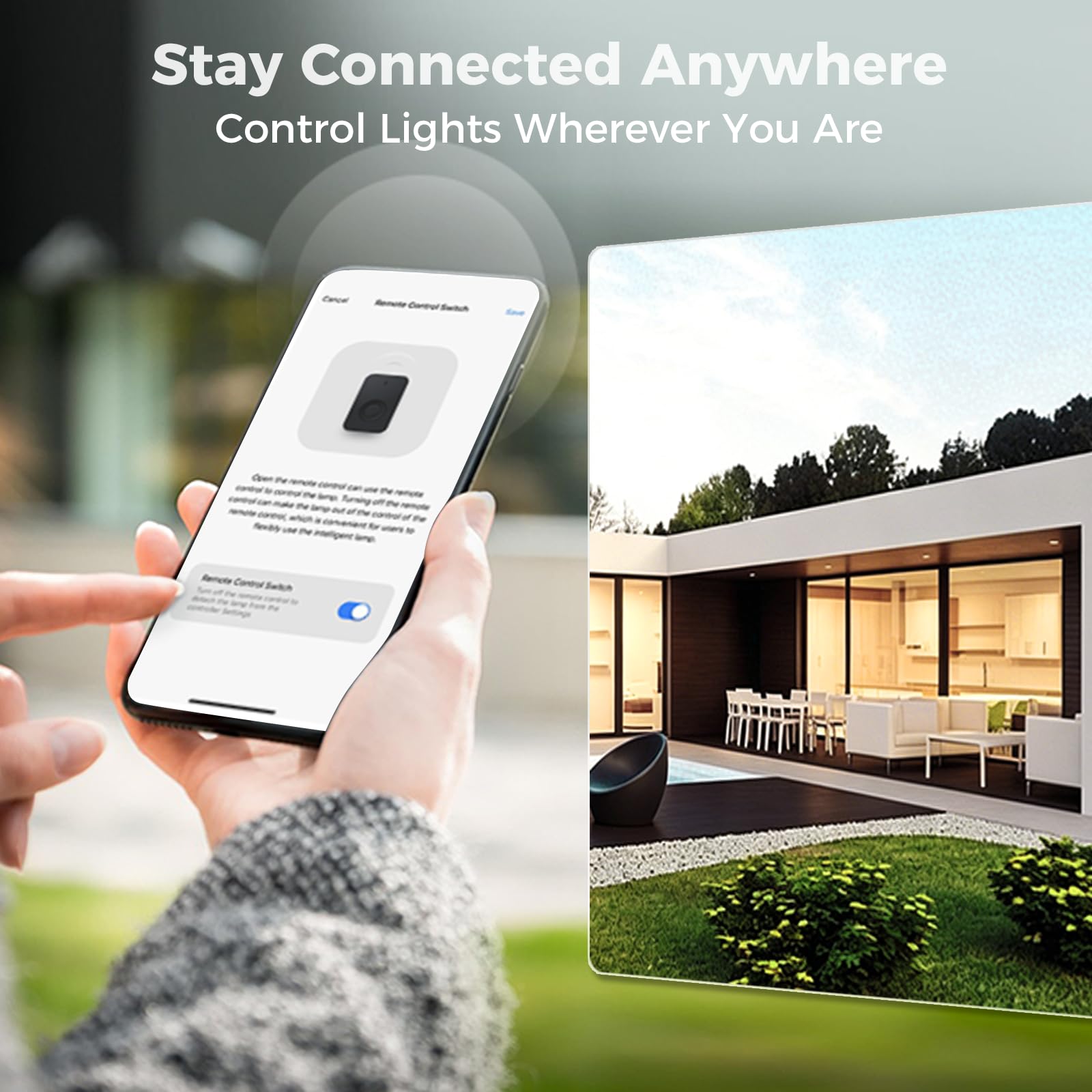 DiCUNO Bombilla LED Inteligente WiFi GU10, 5W Equiv. 50W, RGBCW, Pack de 4 | Regulable multicolor 2700K-6500K, 320lm, GU10 LED Compatible con Alexa, Google Home, No se Requiere Concentrador