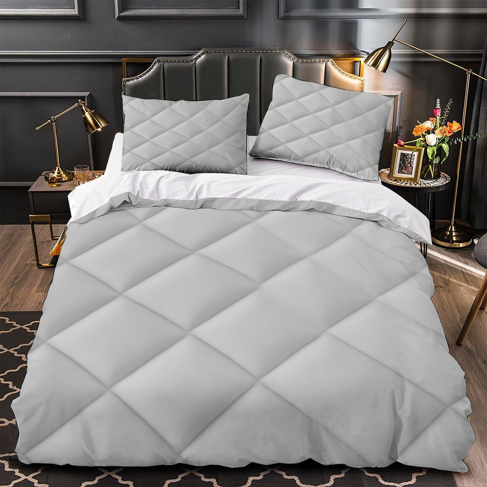 Linge de lit éclair 3D respirant pour chambre de garçons et filles