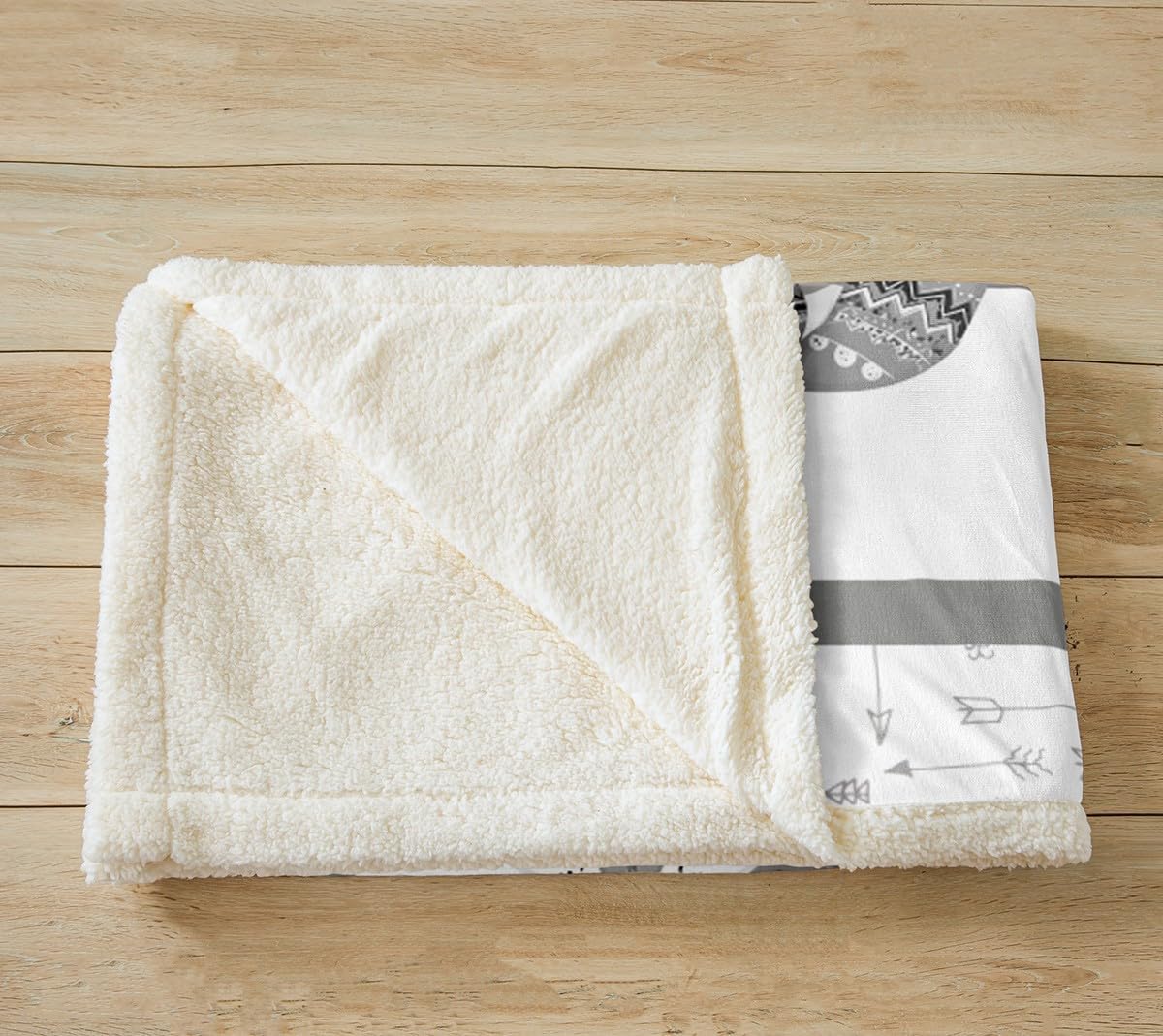 Cute Animals Throw Blanket Cartoon Fox Bear Fleece Blankets Mountains and Trees Bed Blanket for Couch or Bed Kids Cartoon Blanket Soft Warm Lightweight for Kids Adults Women Gift(40x50 Inches)