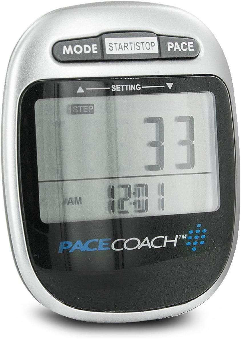 EB Brands 242293 Pace Coach Pedometer - Personal Walking Monitor