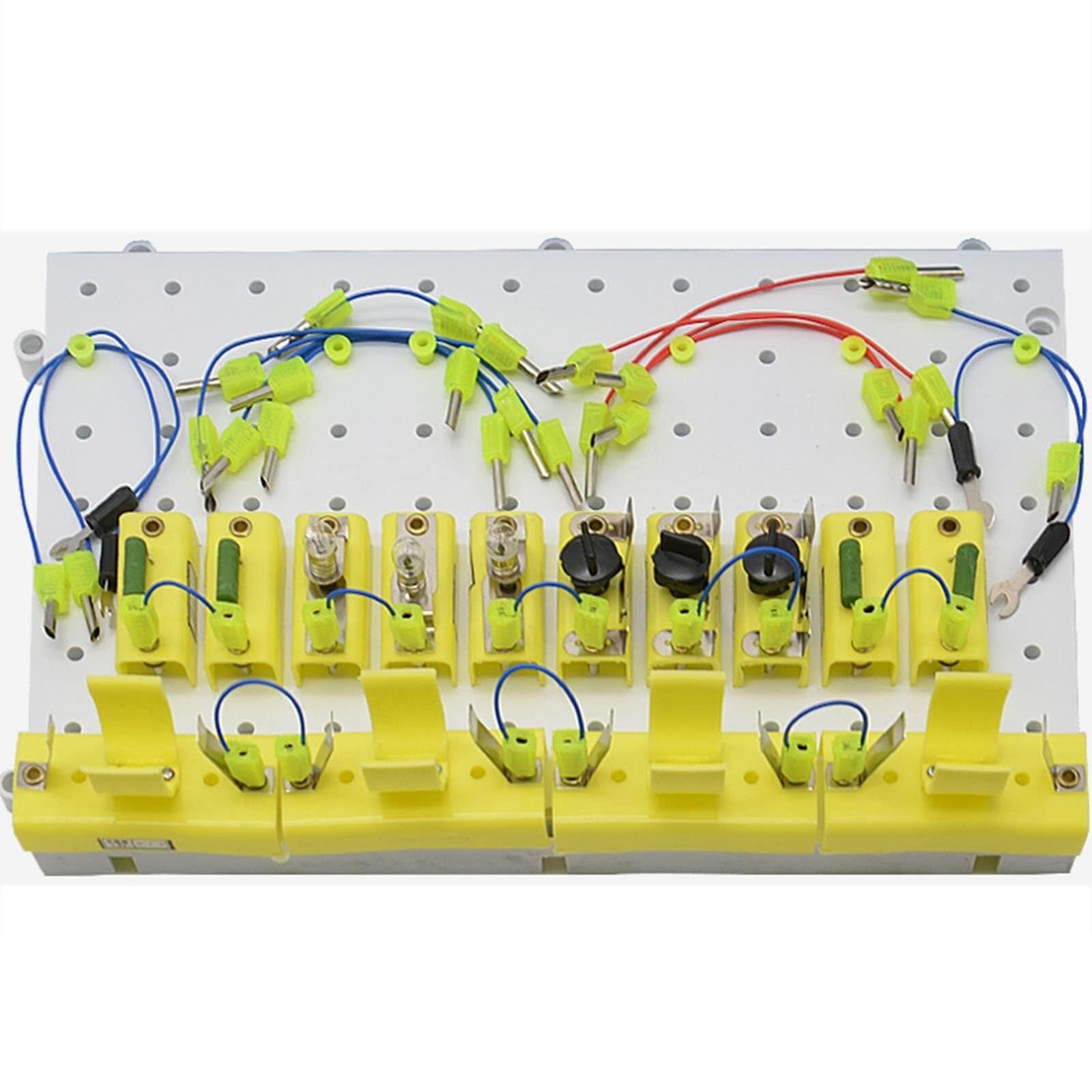 Experimentierkasten Für Schülerschaltungen – Steckbrett Mit Netzteil, Widerständen & Zubehör, Stem-Elektronik-Physik-Lehrmaterial Für Labore & DIY-Elektronikprojekte