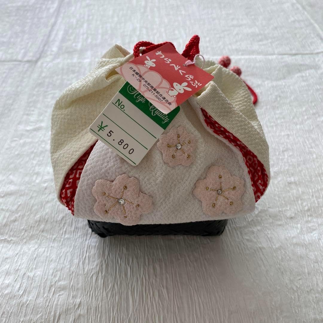 ☆3387☆ 被布セット アンサンブル 女の子 着物 巾着袋 3点セット 京都