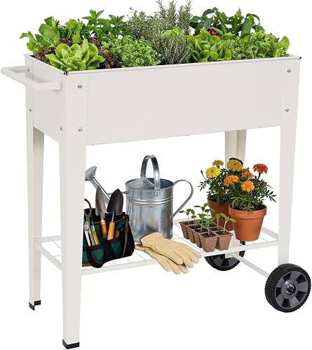 Elevated Metal Planter