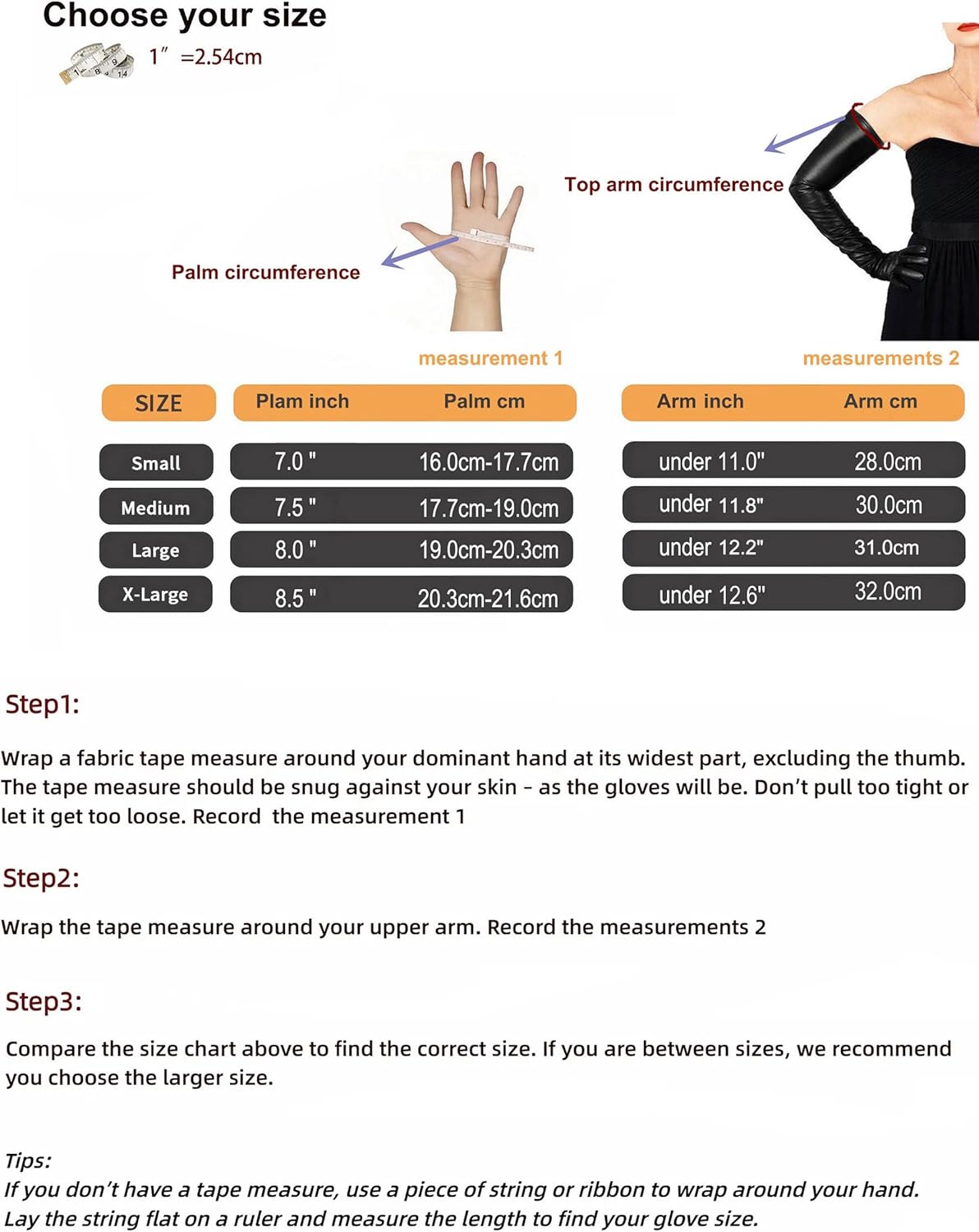 Long Leather Gloves For Women Soft Lambskin Opera Vintage Style Black Genuine Sheep Leather Above Elbow Gloves - Image 6