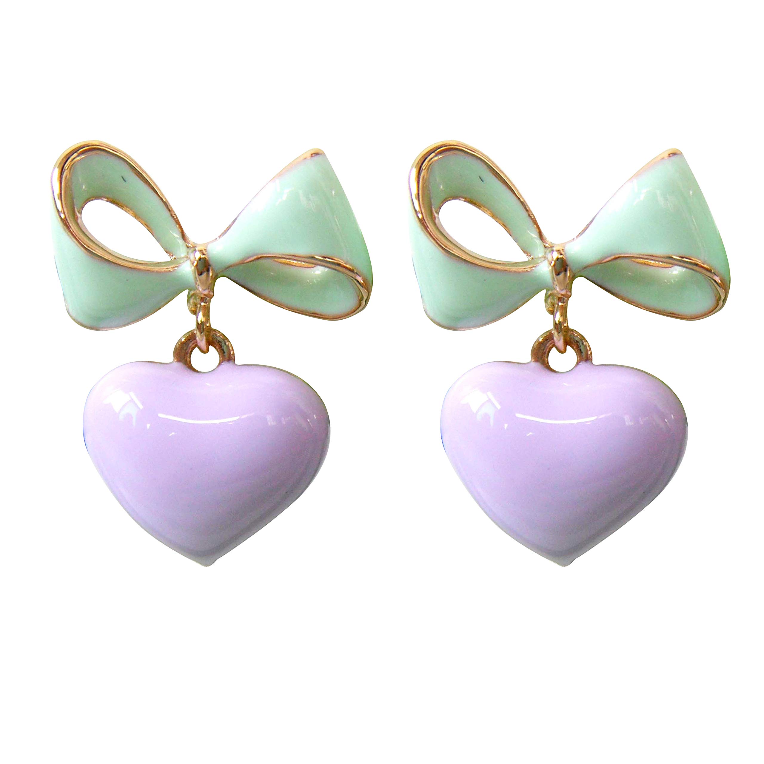 Navachi - Orecchini a cerchio placcati in oro 18 ct, con fiore