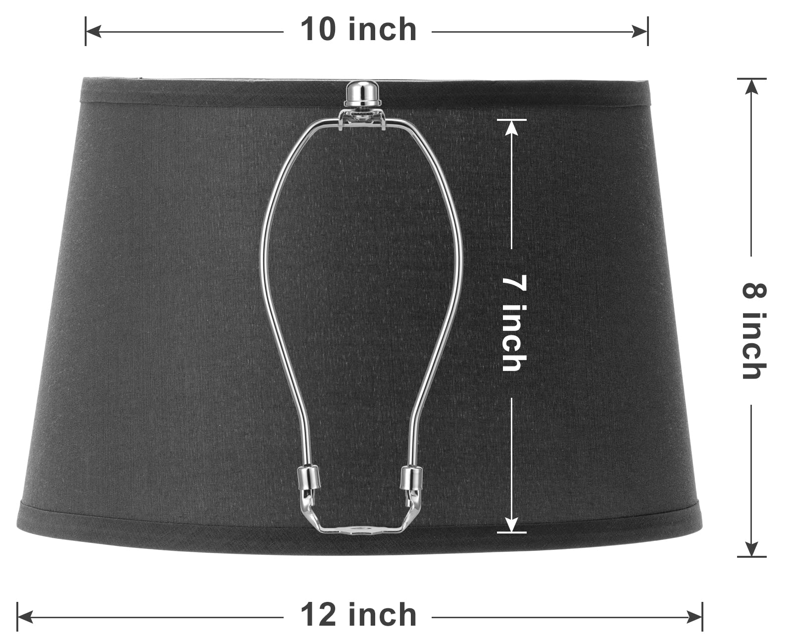 Brookwood polished brass buffet lamp with black shade 9x878 lamps plus