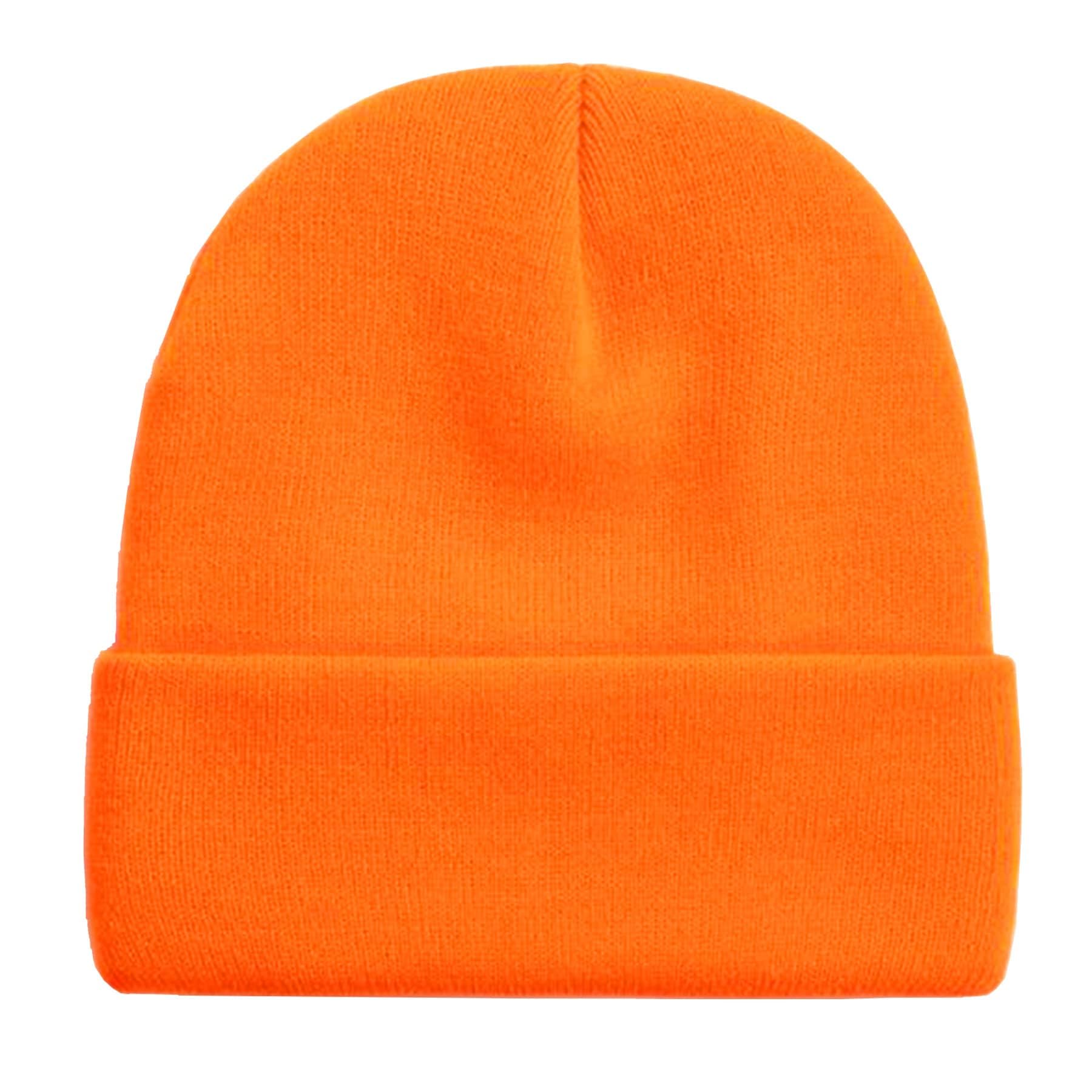 ZOORON Beanie for Men Women Warm Winter Hat Unisex Soft Knit Cuffed Beanie Skull Cap