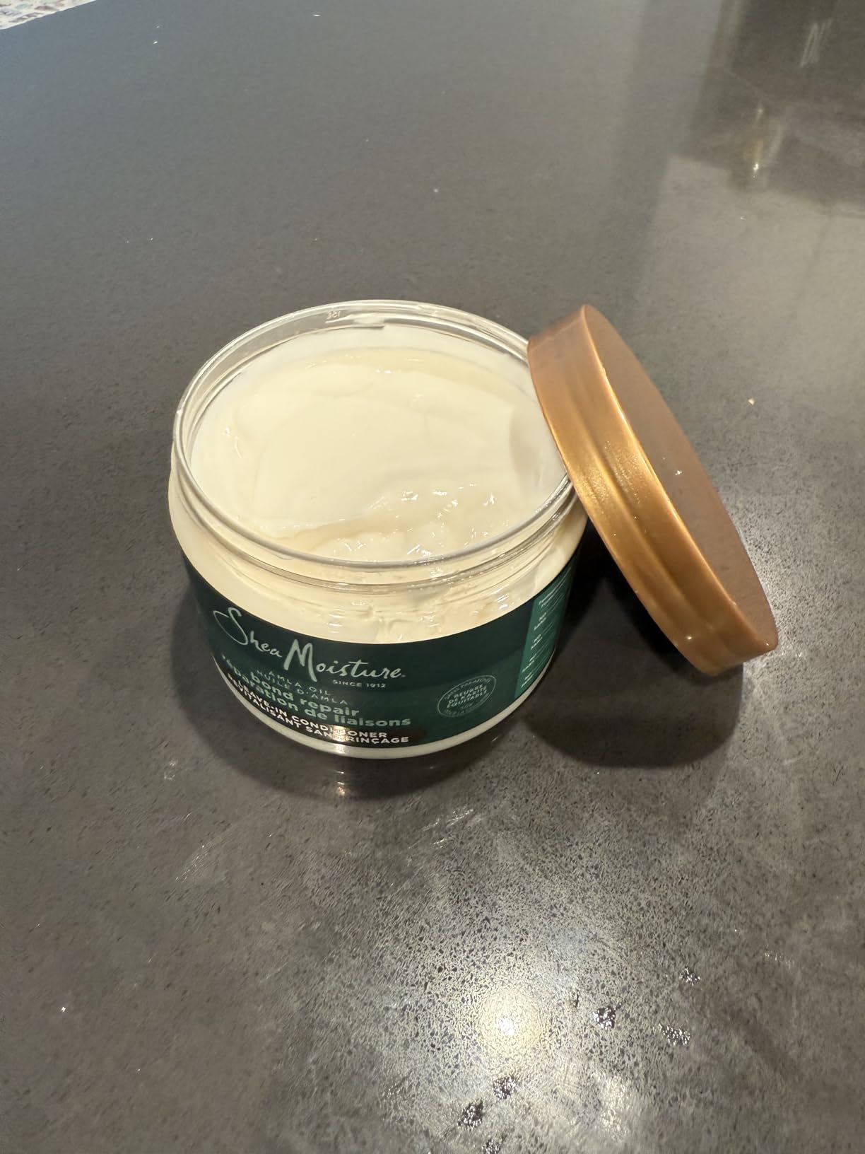 Unilever Shea Moisture Bond Repair Leave-In Conditioner Amla Oil Protects Against Damage And Strengthens Hair Bonds With Hydroplex Technology For Less Breakage With Restorative HydroPlex Infusion 11FlOz