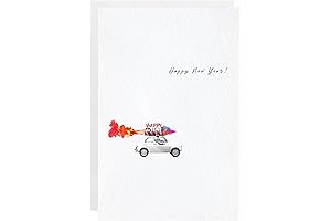 easykart 16 Happy New Year Cards with Envelopes