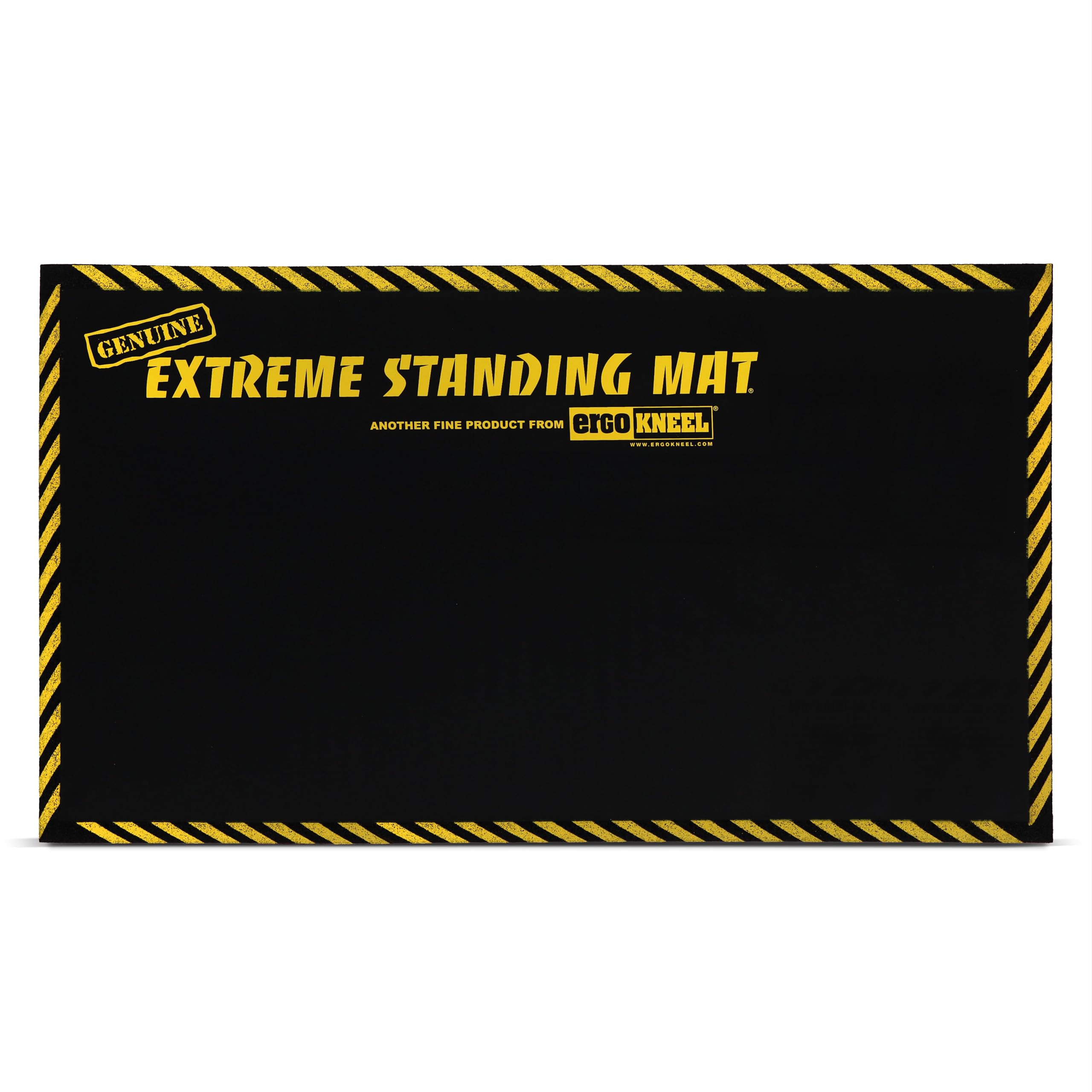 16” x 28” - 1” Thick | Anti Fatigue Mats for Standing | Industrial Antifatigue Mat with Safety Stripes | Anti Fatigue Mat for Workplace, Kitchen Standing Mat