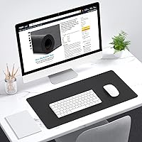 Vista 175 de Dapesuom Alfombrilla grande para mouse, alfombrilla de mouse para juegos extendida con bordes cosidos, alfombrillas de escritorio de tamaño completo